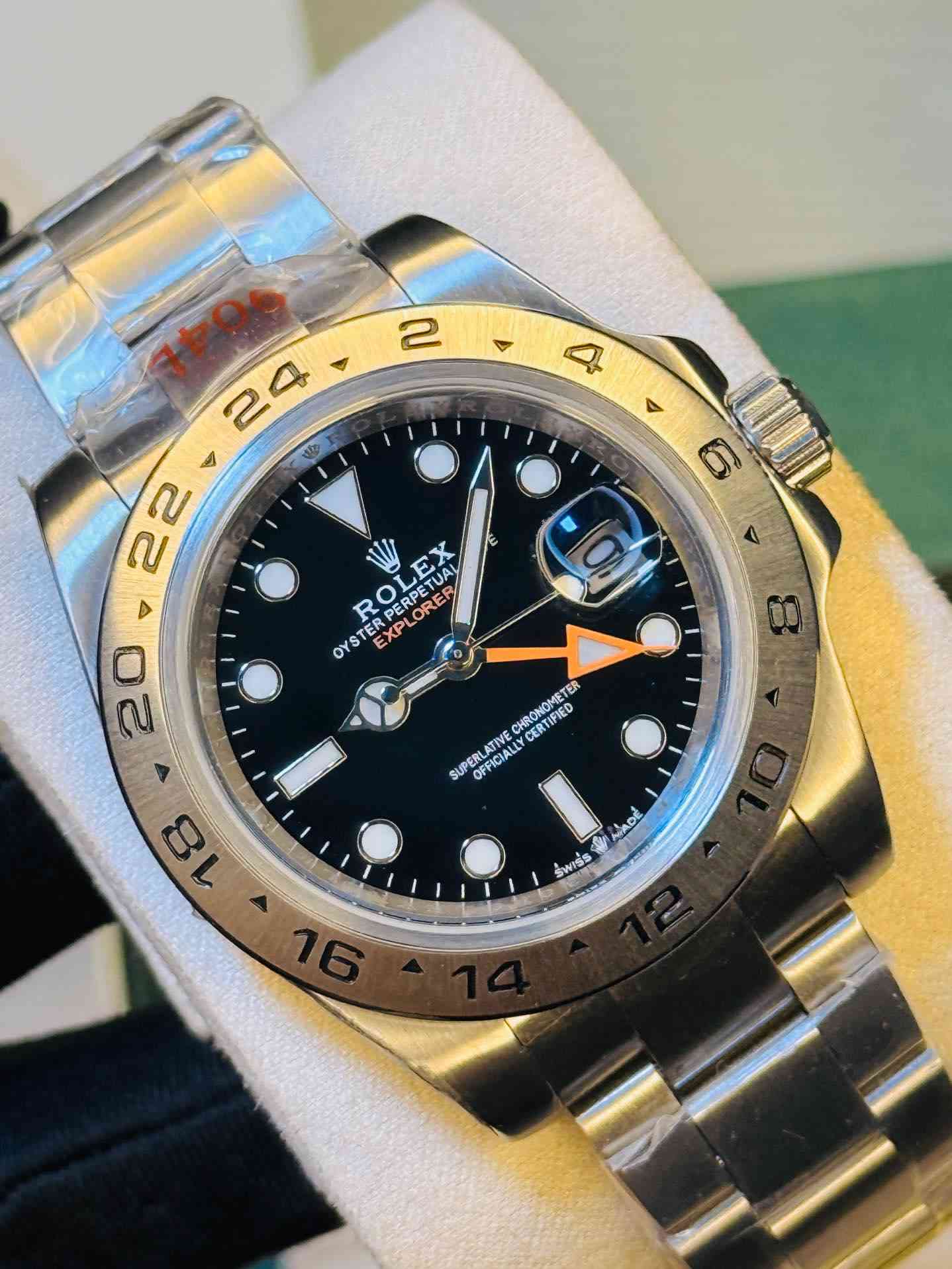 ROLEX EXPLORER BLACK DIAL 42MM GMT